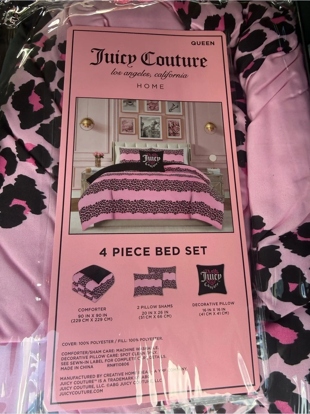 Juicy Couture bold leopard